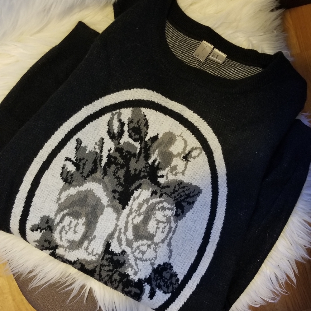 Floral Sweater